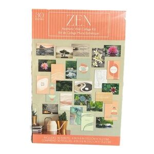 ZEN 30 Pc 4x6” Aesthetic Wall Collage Kit NWT